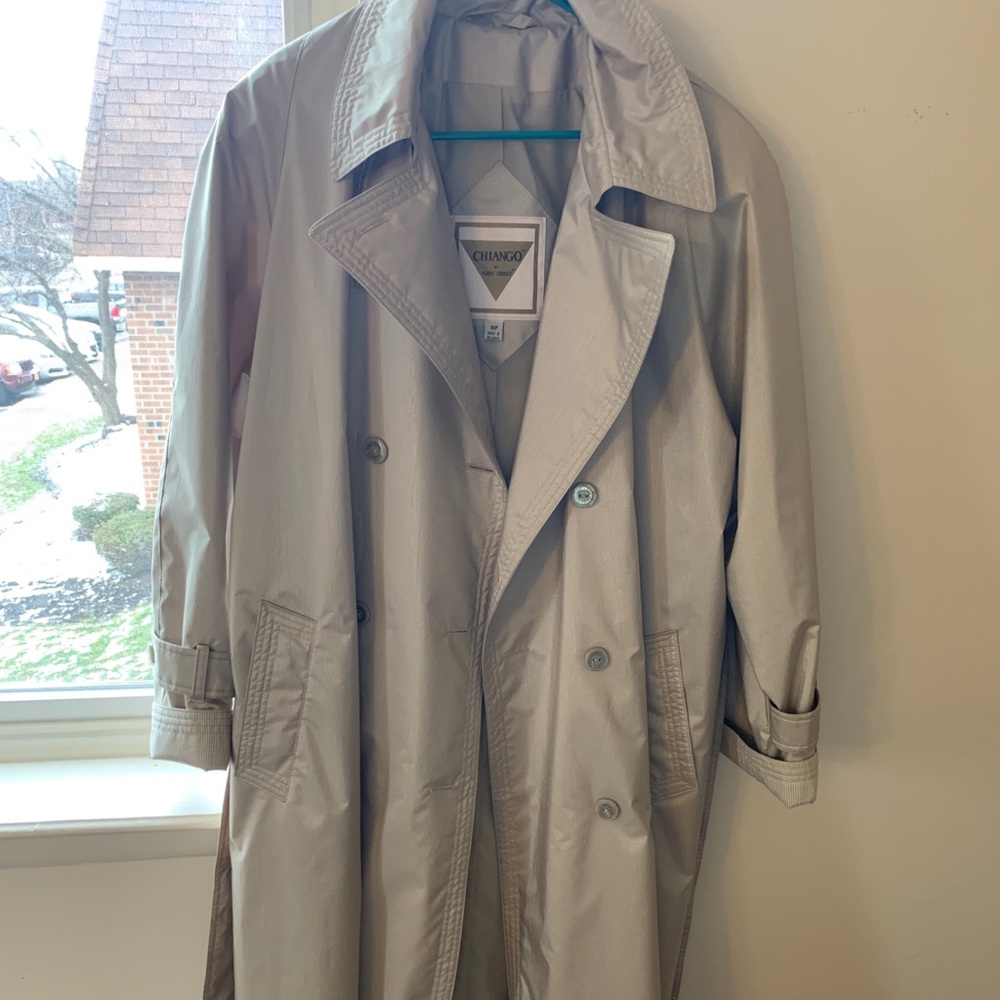 Chiango By Fleet Street Floor Length Trench Coat